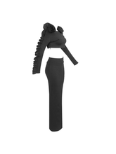 Load image into Gallery viewer, Eduardo Long Sleeve Flower Skirt Set
