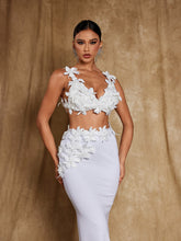 Load image into Gallery viewer, Ambrose Flower Skirt Set
