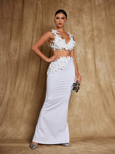 Load image into Gallery viewer, Ambrose Flower Skirt Set
