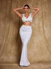 Load image into Gallery viewer, Ambrose Flower Skirt Set
