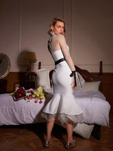 Load image into Gallery viewer, Andrieka Dot Mermaid Bandage Dress

