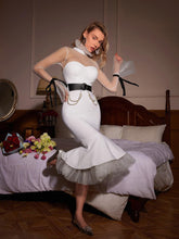 Load image into Gallery viewer, Andrieka Dot Mermaid Bandage Dress
