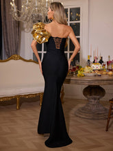 Load image into Gallery viewer, Arnau Flower Bandage Maxi Dress
