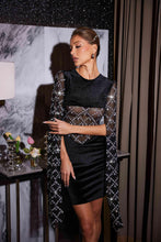 Load image into Gallery viewer, Arturo Rhinestone Velvet Dress
