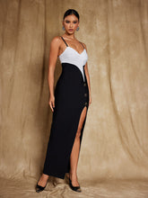 Load image into Gallery viewer, Bayou Spaghetti Bandage Maxi Dress
