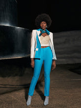 Load image into Gallery viewer, Bess Pearl Embellished Corset Top In White
