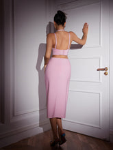 Load image into Gallery viewer, Bevverly Flower Pearl Skirt Set
