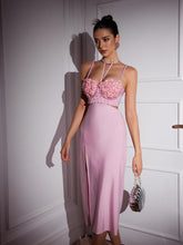 Load image into Gallery viewer, Bevverly Flower Pearl Skirt Set
