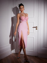 Load image into Gallery viewer, Bevverly Flower Pearl Skirt Set
