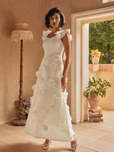 Load image into Gallery viewer, Careaga Sleeveless Flower Maxi Dress
