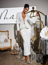Load image into Gallery viewer, Cassandra Flower Pants Set In White
