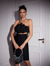Load image into Gallery viewer, Chesley Halterneck Flower Top

