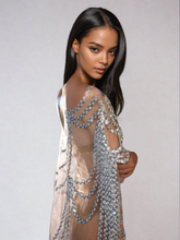 Load image into Gallery viewer, Clarrisa Sequin Embellished Maxi Dress
