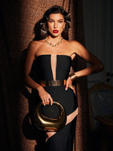Load image into Gallery viewer, Cliff Strapless Bandage Maxi Dress

