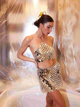 Load image into Gallery viewer, Colton Halterneck Chainmail Skirt Set
