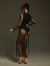 Load image into Gallery viewer, Conroy Glitter Crystal Bandage Maxi Dress
