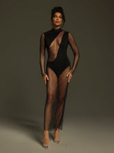 Load image into Gallery viewer, Conroy Glitter Crystal Bandage Maxi Dress
