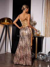 Load image into Gallery viewer, Delores Sequin Maxi Dress
