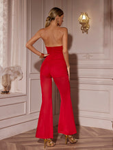 Load image into Gallery viewer, Duran Flower Cutout Jumpsuit
