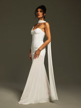 Load image into Gallery viewer, Emine Strapless Draped Bandage Maxi Dress
