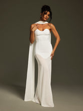Load image into Gallery viewer, Emine Strapless Draped Bandage Maxi Dress
