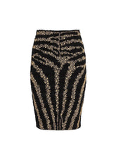 Load image into Gallery viewer, Enola Rhinestone Knitted Skirt
