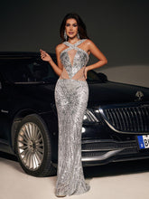 Load image into Gallery viewer, Farasha Sequin Maxi Dress
