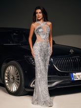 Load image into Gallery viewer, Farasha Sequin Maxi Dress
