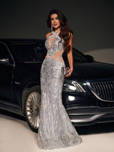 Load image into Gallery viewer, Farasha Sequin Maxi Dress
