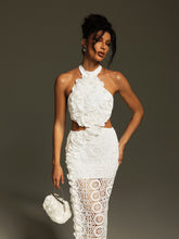 Load image into Gallery viewer, Festus Halterneck Cutout Bandage Maxi Dress
