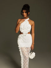 Load image into Gallery viewer, Festus Halterneck Cutout Bandage Maxi Dress
