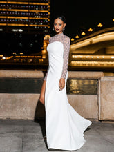 Load image into Gallery viewer, Foster Net Rhinestone Mesh Dress
