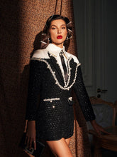 Load image into Gallery viewer, Galilea Embellished Sequin Collar Dress
