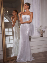 Load image into Gallery viewer, Ichiro Spaghetti Sequin Maxi Dress
