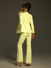 Load image into Gallery viewer, Jamaun Long Sleeve Flower Blazer Set
