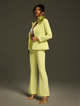 Load image into Gallery viewer, Jamaun Long Sleeve Flower Blazer Set
