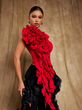 Load image into Gallery viewer, Jayden One Shoulder Ruched Top
