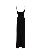 Load image into Gallery viewer, Juna Spaghetti Flower Hollow Bandage Dress
