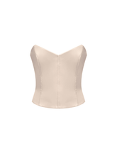 Load image into Gallery viewer, Katrina Strapless Ruched Mesh Maxi Dress
