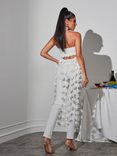 Load image into Gallery viewer, Kevon Halterneck Flower Pants Set

