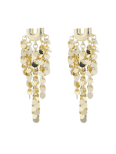 Load image into Gallery viewer, Lalage Fringe Sequin Earrings
