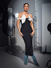 Load image into Gallery viewer, Landen Off Shoulder Pleated Bandage Dress
