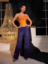 Load image into Gallery viewer, Likan Crop Top Sequin Pants Set
