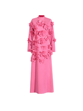 Load image into Gallery viewer, Liluri Long Sleeve Flower Maxi Dress
