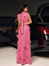 Load image into Gallery viewer, Liluri Sleeveless Flower Maxi Dress
