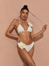 Load image into Gallery viewer, Lore Halterneck Flower Bikini Two Piece Set
