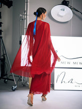 Load image into Gallery viewer, Manju Flower Mesh Maxi Dress
