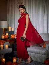 Load image into Gallery viewer, Manju Flower Mesh Maxi Dress
