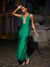 Load image into Gallery viewer, Merryn Plunge Bandage Maxi Dress
