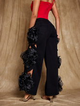 Load image into Gallery viewer, Nathan Flower Hollow Jeans
